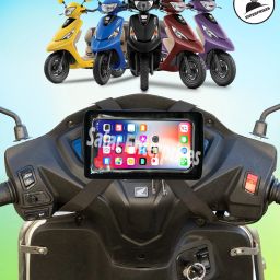 Universal Water Resisant Mobile Holder / Pouch-Bag for All Scooter Scooty Bike Bike Mobile Holder-picture-15