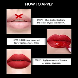 Stars Cosmetics Smudge-Proof Liquid Lip Pop Lipstick 2.6 ml - Ruby Red 12 image 5