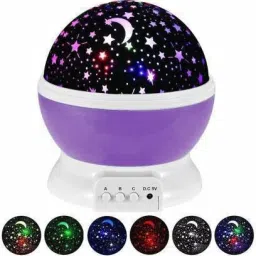 Romantic Sky Star Master Night Light Projector Children Kids Baby Sleep Lighting USB Lamp Led Projection Angel Figurine Pack of 1-16