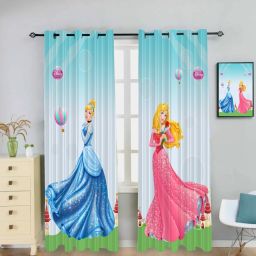225 cm (7 ft) Polyester Room Darkening Door Curtain (Pack Of 2)-image-57