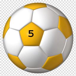 Yellow and White Premium Football Football - Size: 5-image-54