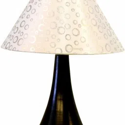 Conical Shade Table Lamp for Bedroom and Drawing Room Table Lamp-12