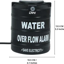 DIGSMORDEN Water Tank Alarm Overflow Bell | Water Overflow Alarm with Sensor Wired Sensor Security System image 2