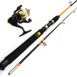 Solid fiber fishing rod with reel SPRED 150cm Multicolor Fishing Rod-picture-28