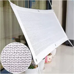 10 X 15 FEET SQUARE SHADE NET Tent - For UV RESISTANT WITH 90% BLOCK SUNLIGHT-picture-5
