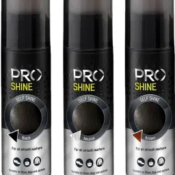 Pro Liquid Shiner Polish for smooth leather shoes Neutral Black Brown 75 ML each Leather Shoe Liquid Polish-image-75