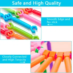 toddlers buddy ShapeCraft Smart Stick Blocks 200 pcs Kids Block blok image 3