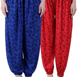 Printed Viscose Women Harem Pants-image-36