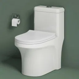 Platinum Ceramic Western Toilet/Water Closet/Commode With Soft Close Toilet Seat Western Commode-10