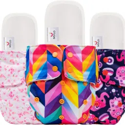Baby Leak-Proof Baby Cloth Diaper | Reusable, Washable & Adjustable, 3M-3Y-23