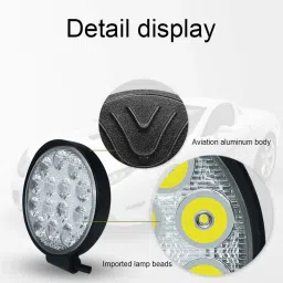 automunk LED Fog Lamp Unit for Universal For Car Universal For Car image 2