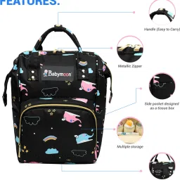 Diaper Bag Backpack for Mothers Bag Travel Backpack Diaper Bag-image-21