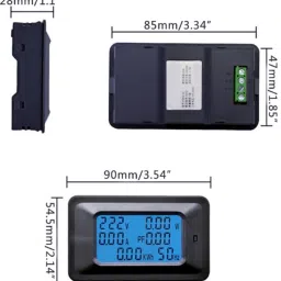 amicisense 20Amp Digital Energy Meter Voltmeter image 4