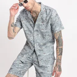 showoffff Shirt Regular Shorts Co-ords Set-picture-11