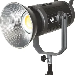KODAK V500 Video Light with Reflector and Diffuser LCD Display Easy Control Buttons 28000 lx Camera LED Light-22