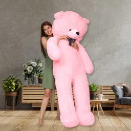 Teddy Bear Stuffed (Pink)_3 feet- 89 cm-image-48