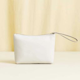 Women White Cosmetic Bag-image-31