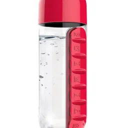 7-days Pill & Vitamin Organizer Water Bottle Pill Box-23
