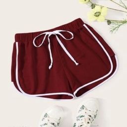 Printed Women Black Basic Shorts-image-62