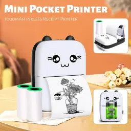 ASTOUND iOS, Android Paper Printer with USB Cable for Study Thermal Printer-image-7