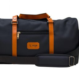 45 L Gym Duffel Bag - Black Duffel Bag – Unisex Gym Bag, Weekend & Office Use – 45L Capacity - Black-image-73