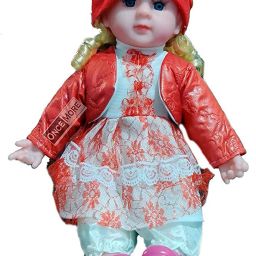Singing Songs and Poem Baby Girl Doll, soft fabric MULTICOLOR-image-35