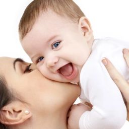 Textured Cute Baby # Poster for Pregnant Women & Expecting Mothers # Smiling Baby Posters # New Born Baby poster with Water Splash Proof 12inch x18 inch (30.5cm X 45.72 cm) Paper Print-image-2