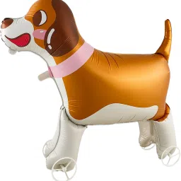Printed Walking Dog Foil Balloon with Wheels Balloon for Kids Birthday Party Decoration Balloon-image-95