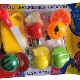 shrisa creation Realistic Sliceable Cutting Play Kitchen Toy image 2