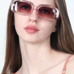 ODETTE Women Oversized Rectangular Sunglasses With UV Protected Lens-15