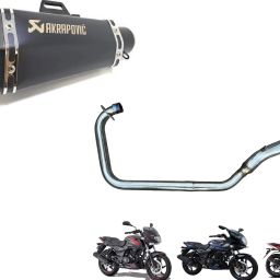 1 pulsar bike bend pipe, 1 pulsar bike exhaust Combo-image-69