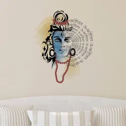 45 cm Om Namah Shivay Chant Vinyl Wall Sicker Removable Sticker-image-1