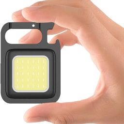 LED Keychain Light Mini Cob Flashlight Flashlight Multifunctional Flashlight LED Front Light-14