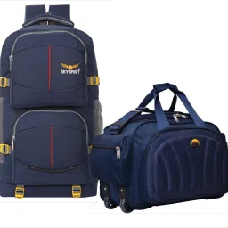 Dynamic Duo Featuring our Explorer Rucksack And Voyager Duffle with pack of2 Rucksack - 45 L-image-43