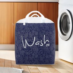 106 L Blue Laundry Basket-image-18
