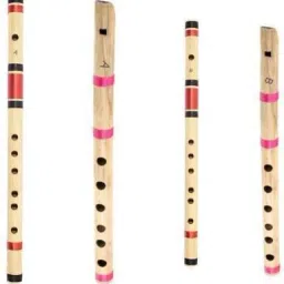Combo 4 Bamboo Pipe A And B Natural & Fipple Bamboo Flute-picture-1
