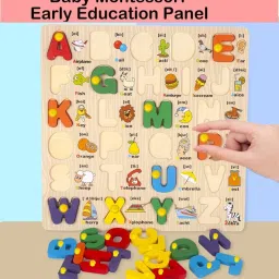 blue seed Learning & Educational Toys with Pictures 3D Numbers Jigsaw Puzzle Game Board image 5