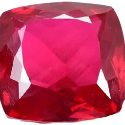 barmunda gems Red Cut Stimulated Ruby Gemstone-image-90