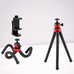 Hiffin ®12 Inches Height Flexible Gorillapod Tripod with 360° Rotating Tripod Ball Head image 3
