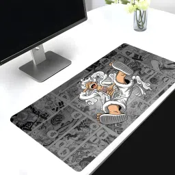 Eshaaver eshaver Laptop & Desktop Mat luffy gear 5 Animie Printed & Spill Proof mousepad Mousepad-27