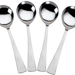 4 Pieces Stainless Steel Serving Spoon Set for Home & Kitchen Stainless Steel Serving Spoon Set-8