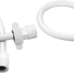 18" Inch White Connection Pipe | Ptmt Heavy Duty Connection Pipe Suitable For Geysers, Countertop Faucets/Water Taps, Wash Basin (Pack of 2) Hose Pipe-image-39