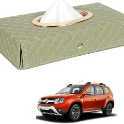 Cross-Beige Tissue Box Leatherette-423 Vehicle Tissue Dispenser-image-53