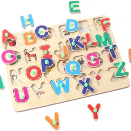 Creativity Through Educational learning A to Z English Alphabets Pictures Board-10