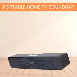SACRO Bluetooth (PORTABLE HOME TV SOUNDBAR) Dynamic Thunder Sound, 2400mAh BatteryZ61 20 W Bluetooth Soundbar-image-57