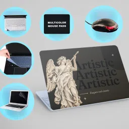 SDM 6IN1LAPTOPSKIN,SCREEN&KEYGAURD PROTECTOR,TRACKPAD,SLEEVEBAG,MOUSEPAD15.6INCH216 Combo Set-image-69
