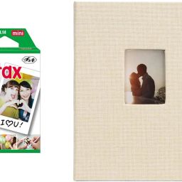 FUJIFILM Instax Mini 10X1 Sheets Instant Film with 208-sheet khakialbum for mini Film Roll-87