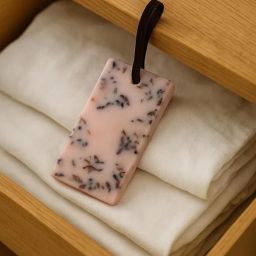 Scented Wax Sachet for Wardrobe, Rose Fragrance Handmade Freshener Candle-image-48