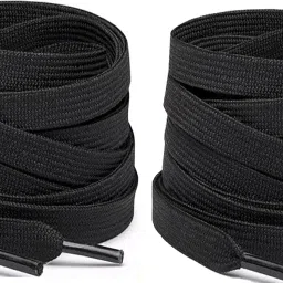 XERUS Shoe Laces Black Flat 120cm shoe laces for canvas sneakers black shoes Shoe Lace-image-29