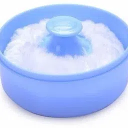 Baby Care Powder Puff For Summer Pack Of 1 Pcs In [ MULTICOLOUR ] With Case-image-73